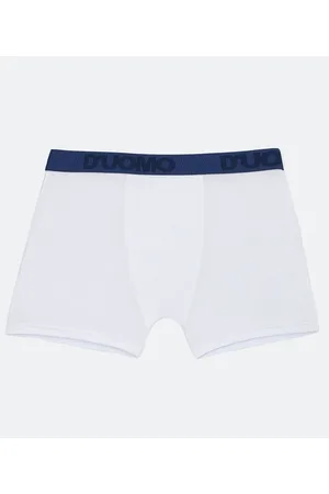 Duomo Cueca Boxer com Costura em Algodão