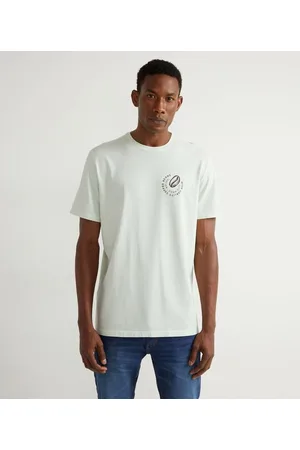Marfinno Camiseta Manga Curta com Estampa de Grão de Café