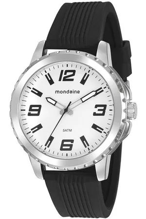 Mondaine Kit Relógio com Pulseira em Silicone e Caixa 76773G0MVNI2KA Acompanha Brinde