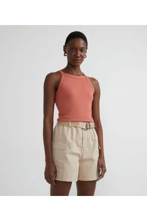 Marfinno Blusa Regata em Viscose Canelada