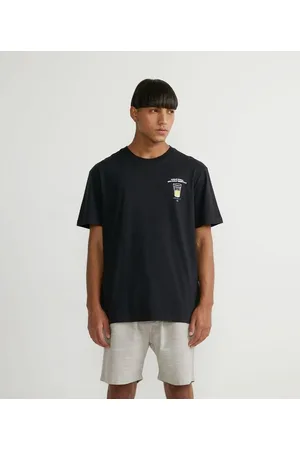 Blue Steel Camiseta Manga Curta com Estampa Copo