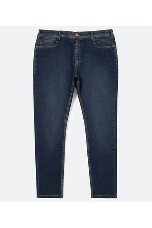 Marfinno Calça Jeans Slim com Bolsos