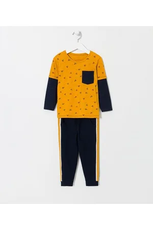 Póim (1 a 5 anos) Conjunto Infantil Blusão com Bolsinho e Calça - TAM 01 A 05 ANOS