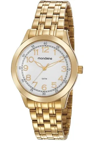 Mondaine Kit Relógio com Pulseira em Aço e Caixa em Metal 99564LPMVDE1KA