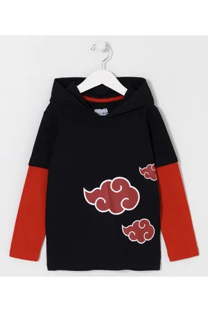 Camiseta Manga Longa Naruto Akatsuki