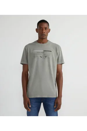 Marfinno Camiseta Manga Curta em Algodão com Estampa Motorcycle Engine