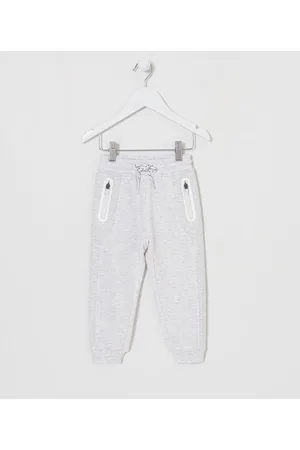 Póim (1 a 5 anos) Calça Infantil em Moletom com Zíper nos Bolsos - Tam 1 a 5 anos