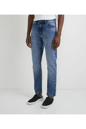 Marfinno Calça Slim em Jeans