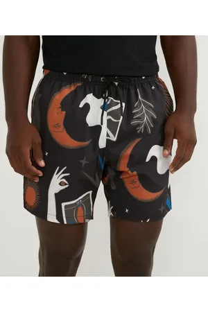 Request Bermuda de Banho com Estampas Místicas