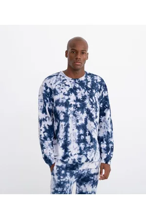 Blue Steel Blusão Moletom Manga Longa Tie Dye