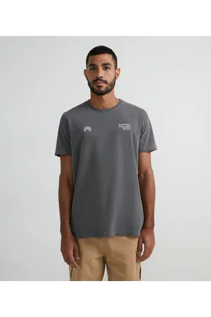 Ripping Camiseta Manga Curta em Algodão com Estampa Rhythm Waves