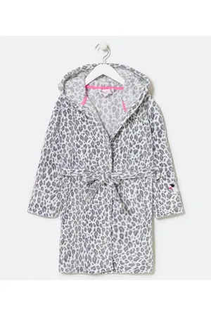 Cubus Roupão Infantil em Fleece com Estampa Animal Print - Tam P ao GG
