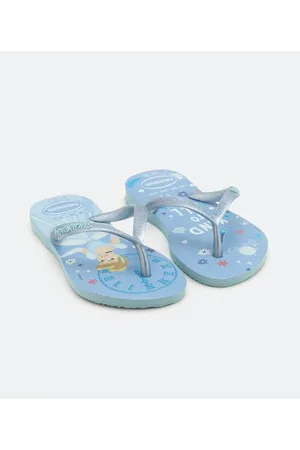 Havaianas Chinelo Infantil com Estampa da Cinderela - Tam 23/24 ao 35/36