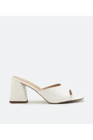 MY SHOES Sandalia Tamanco com Textura