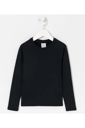 Cubus Blusa de Pijama Infantil Térmica com Cava Raglan - Tam 1 a 14 anos