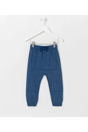 Póim (1 a 5 anos) Calça Infantil em Moletom com Bolso Canguru - Tam 1 a 5 Anos
