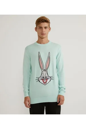 LOONEY TUNES Blusão em Algodão com Estampa do Pernalonga