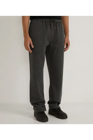 Ripping Calça Básica em Moletom com Bolso Traseiro