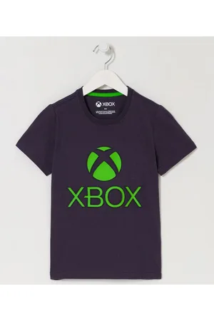 Xbox Camiseta Infantil com Estampa - Tam 1 a 14 anos