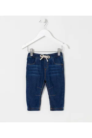 Teddy Boom Calça Jogger Infantil com Amarração - Tam 0 a 18 meses