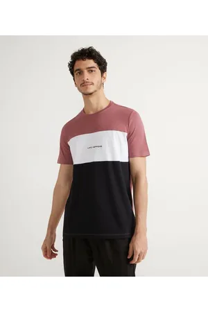 Request Camiseta Slim em Algodão Manga Curta