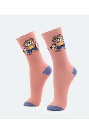 Steven Universo Meia Cano Alto em Algodão com Padronagem Steven Universe