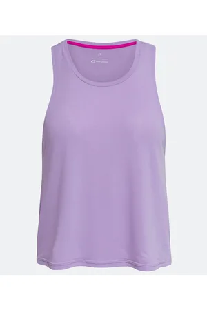 Get Over Regata Nadador Cropped Esportiva em Poliamida com Gola U