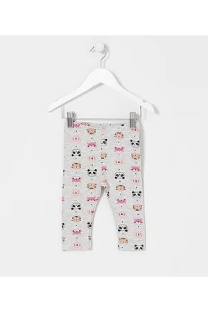 Teddy Boom Calça Legging Infantil Quentinha com Estampa de Bichinhos - Tam 0 a 18 meses