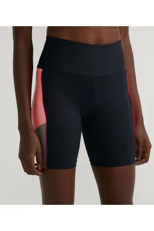 Get Over Bermuda Ciclista Esportiva em Poliamida com Recortes Laterais