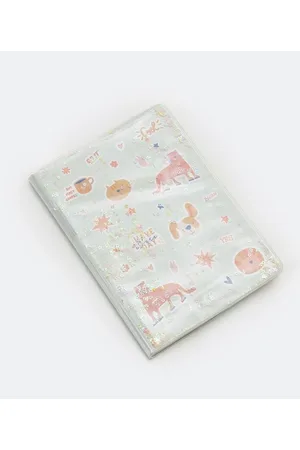 Cubus Caderno Papel Estampado Com capa Protetora Color Zoo 80pgs AE_FW22_ESC_0027