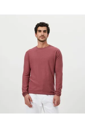 Suéter Tommy Hilfiger Masculino Signature Crewneck Vermelho