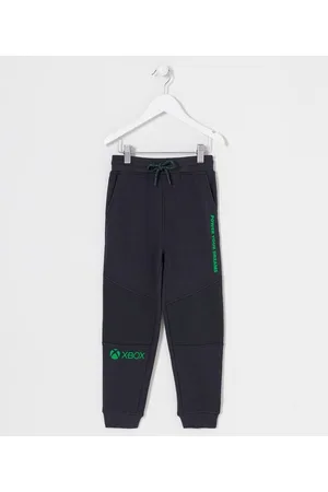 Xbox Calça Infantil com Recortes Texturizados e Estampa Logo - Tam 5 a 14 anos
