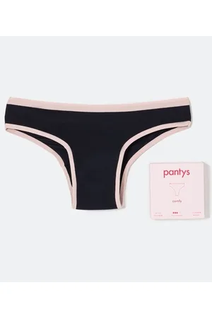 PANTYS Calcinha Biquíni Absorvente com Detalhes Contrastantes Comfy