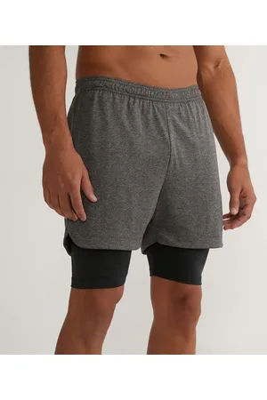Get Over Bermuda Mescla com Short de Compressão