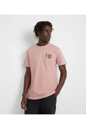Marfinno Camiseta Comfort em Algodão Manga Curta com Estampa Moto
