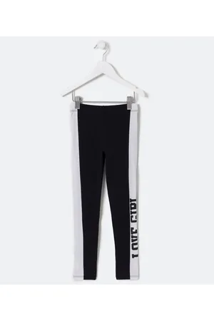 Fuzarka Calça Legging Infantil com Estampa Love Girl - Tam 5 a 14 anos