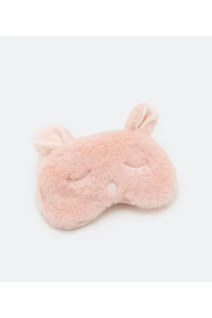 Cubus Máscara De Dormir com Estampa Coelho de Pelúcia
