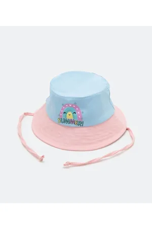 Cubus Chapéu Bucket Infantil Color Block com Estampa de Arco-íris