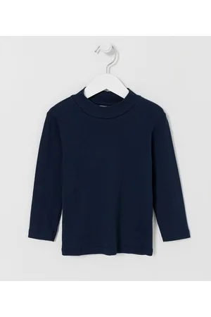 Póim (1 a 5 anos) Camiseta Infantil com Gola Alta - Tam 1 a 5 anos