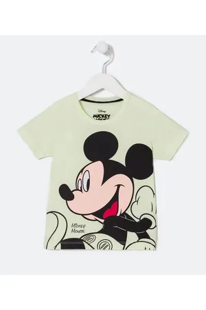 Mickey Mouse Camiseta Infantil com Estampa do Mickey - Tam 1 a 5 anos