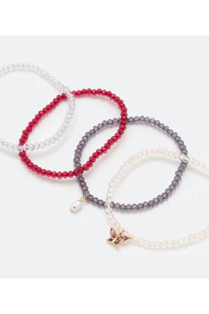 Cubus Kit 04 Pulseiras com Cristais Coloridos