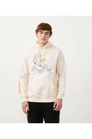 LOONEY TUNES Blusão em Moletom com Capuz e Estampa Pernalonga