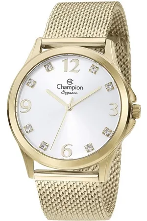 Champion Relógio Feminino Cn24093b Analógico + Conjunto de Semijoias