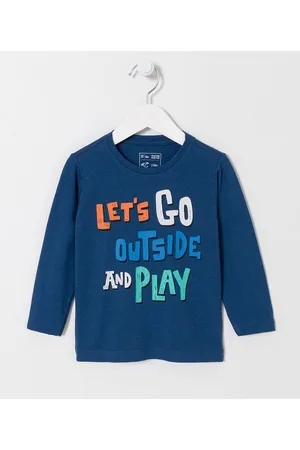 Póim (1 a 5 anos) Camiseta Infantil com Estampa de Cachorrinhos - Tam 1 a 5 anos