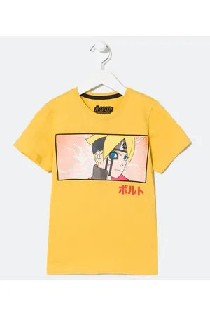 Boruto Camiseta Infantil Estampa de Naruto - Tam 5 a 14 anos