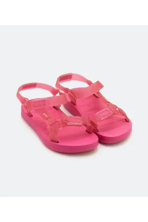 GRENDENE Sandália Papete Infantil Rider com Tiras de Velcro Tam 19 ao 26/27