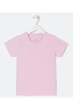 Fuzarka Blusa Infantil com Bordado no Peito - Tam 5 a 14 anos
