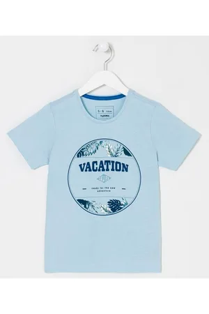 Fuzarka Camiseta Infantil com Estampa de Circulo - Tam 5 a 14 anos