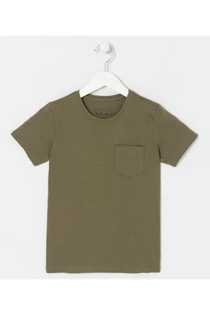 Fuzarka Camiseta Infantil em Malha Piquet - Tam 5 a 14 anos