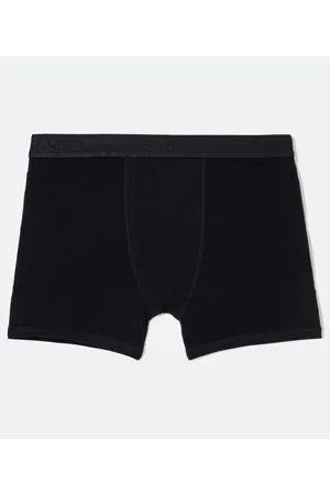 LUPO Cueca Boxer em Algodão com Recortes Pespontados